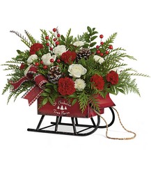 Sleigh Bells Bouquet from Mona's Floral Creations, local florist in Tampa, FL